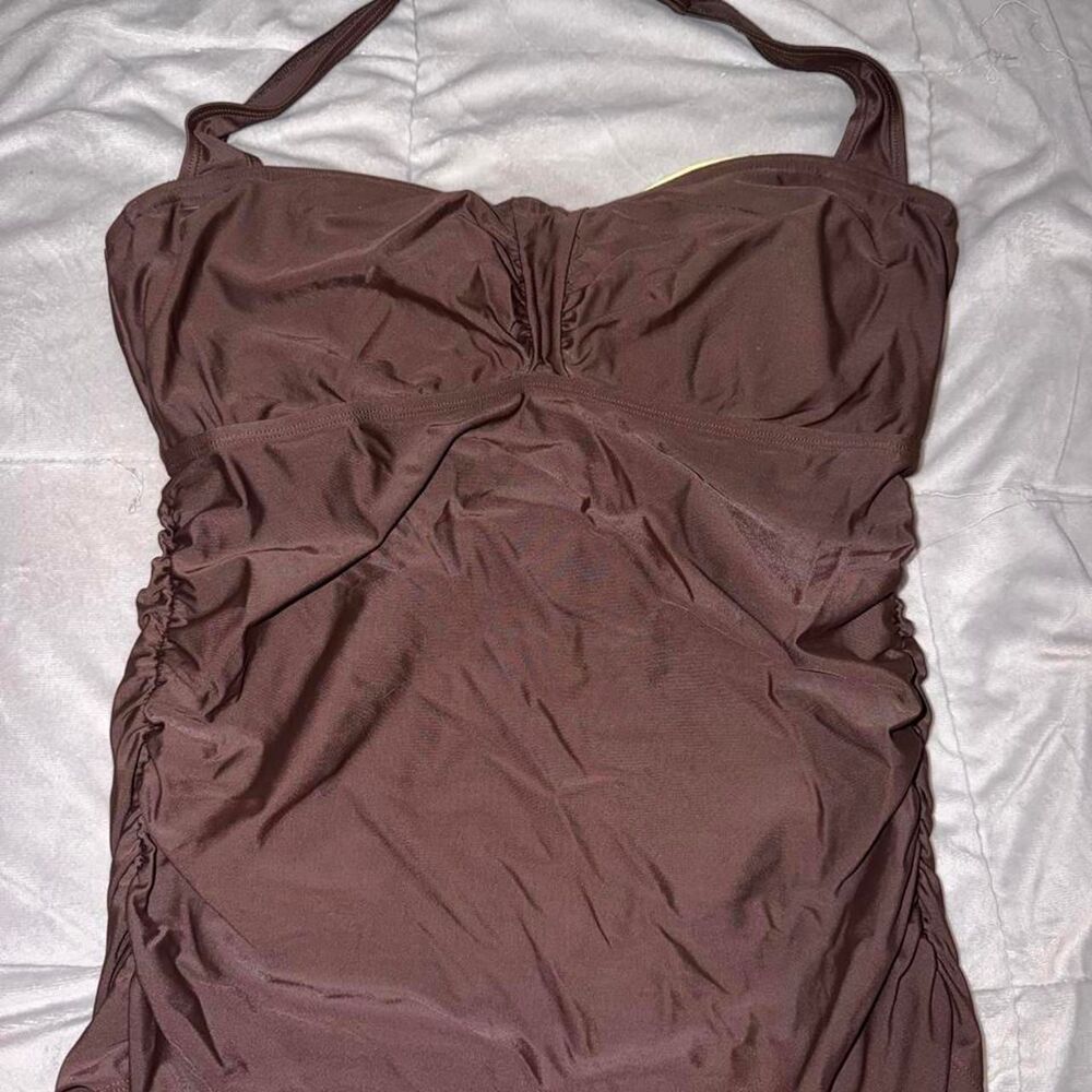 Athleta Women's Brown Bikini-and-tankini-tops